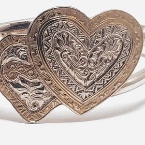 COWGIRL UP! VNTG SILVER CUFF BRACELET